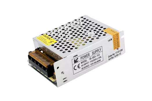 Блок питания для светодиодов 220/12V 60W, IP20 сетка