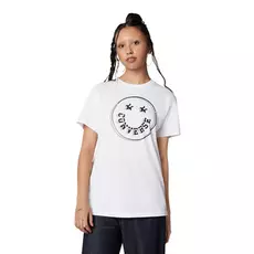 Converse Womens Happy Camper Smiley Relaxed Tee