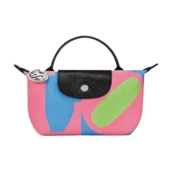 LONGCHAMP Сумка ROBERT INDIANA Collaboration Recycled Polyester Canvas Dumpling Bag