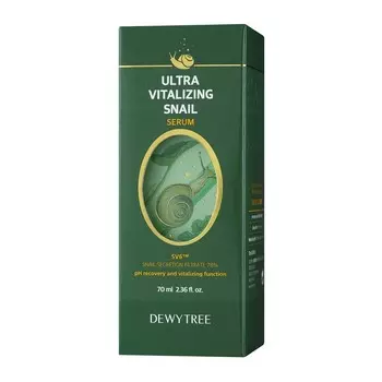 DEWYTREE Сыворотка для лица ULTRA VITALIZING с экстрактом секрета улитки 70.0