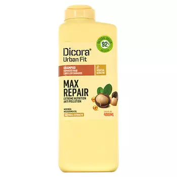 DICORA URBAN FIT Шампунь для волос с маслом макадамии (экстра восстановление и питание) 400.0