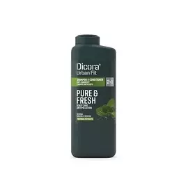 DICORA URBAN FIT 2в1 Шампунь-кондиционер для волос против перхоти Pure&Fresh 400.0