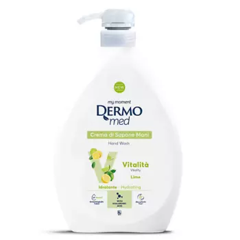 DERMOMED Крем-мыло для рук с лаймом VITALITY