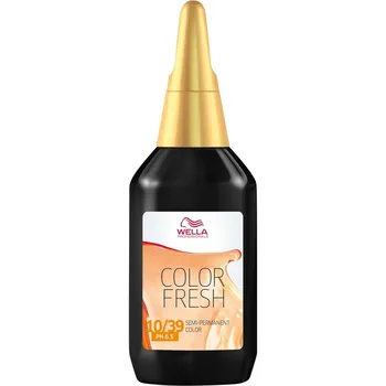 Краска для волос Wella Color Fresh, Nr. 10/39 Hell-Lichtblond Gold - Cendre / 75 ml
