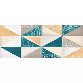 Декор Azori Eclipse Indigo Mix 20.1х50.5 см 1.3 м², цвет синий