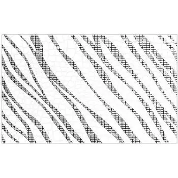 Декор Golden Tile Кайман 25x40 см цвет чёрный