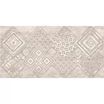 Декор настенный Azori Ascoli Grey Geometria 31.5x63 см 0.198 м² камень цвет серый