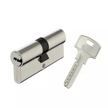 Цилиндр Standers TTAL1-3535CR, 35x35 мм, ключ/ключ, цвет хром