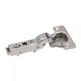 петля jet optima 700 clip-on d35мм с доводчиком для полунакладных дверей, никель