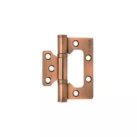 петля накладная nora- m 800-3 fhp ac (75*63*2,5) медь, без колп.
