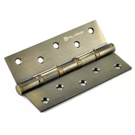 петля универсальная palladium 125х75х2,5 мм ab античная бронза