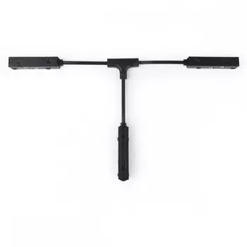 Коннектор питания гибкий T-образный для магнитного шинопровода Ambrella light Track System Magnetic GL3638