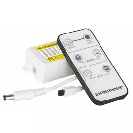 Контроллер для монохромных светодиодных лент с пультом ДУ 12V, IP20 Elektrostandard (a035333)