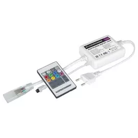 Контроллер для светодиодной ленты RGB 220V с пультом ДУ, 500W, IP20 Elektrostandard (a034654)