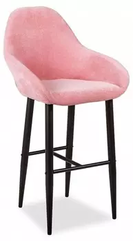 Кресло барное Kent R-Home 123511, 4101198h_РозовЧерн_Бар