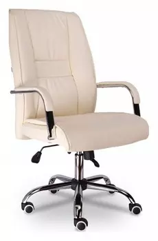 Кресло для руководителя Kent TM EC-335A PU Beige Everprof 202499, EC-335A PU Beige