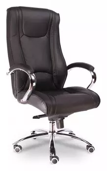 Кресло для руководителя King M EC-370 Leather Black Everprof 202366, EC-370 Leather Black