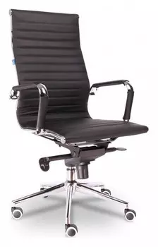 Кресло для руководителя Rio M EC-03Q Leather Black Everprof 202507, EC-03Q Leather Black