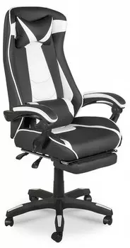 Кресло игровое RT-6056/MF-6056 Меб-фф 406073, MF-6056 black white