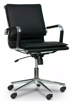 Кресло компьютерное Nerey LB T EP-nerey lb t eco black Everprof 202382, EP-nerey lb t eco black
