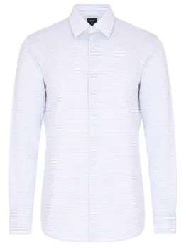 Рубашка Tailored Fit хлопковая BOSS