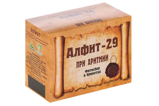 Алфит-29 При аритмии, 2 г, 60 шт