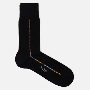 Носки Paul Smith Signature Stripe Central Trim, цвет чёрный, размер 40-46 EU