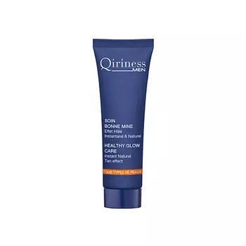 QIRINESS Увлажняющий гель с микро-пигментами для здорового тона лица MEN
