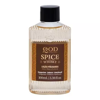 QOD BARBER SHOP Лосьон после бритья с ароматом пряного виски Spice Whisky After Shave Lotion