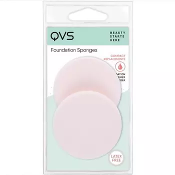 QVS Спонжи для тональной основы круглые