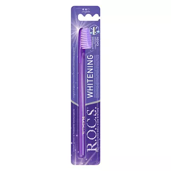R.O.C.S. Зубная щётка PRO WHITENING Средняя