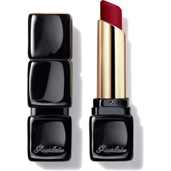 Guerlain, Kisskiss Tender Matte, стойкая губная помада с матовым эффектом, оттенок 777 Eternal Red, 3,5 г