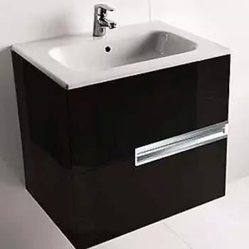 Тумба с раковиной Roca Victoria Nord Black Edition 60