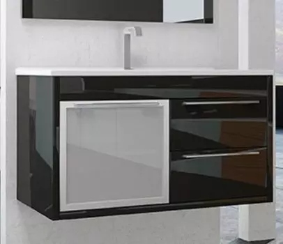 Тумба с раковиной SanVit Новелла LUX 100 подвесная