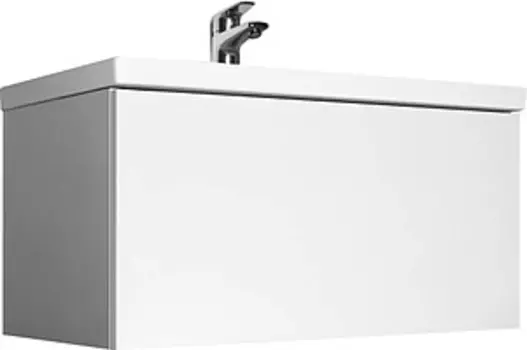 Тумба с раковиной Am.Pm Gem 75 с 1 ящиком, белый