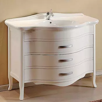 Тумба с раковиной Tiffany World Armony 7224 bianco puro