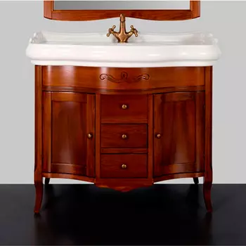 Тумба с раковиной Tiffany World Sofia 100 noce, коричневый