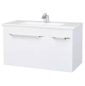 Тумба с раковиной Bellezza Альдо 100 белая