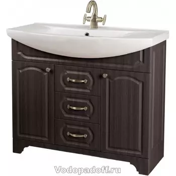 Тумба с раковиной Bellezza Камелия 75, венге