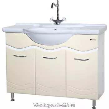 Тумба с раковиной Bellezza Мари 105, бежевый