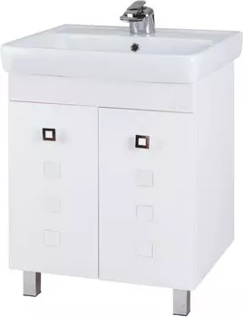 Тумба с раковиной Bellezza Натали 60 белый