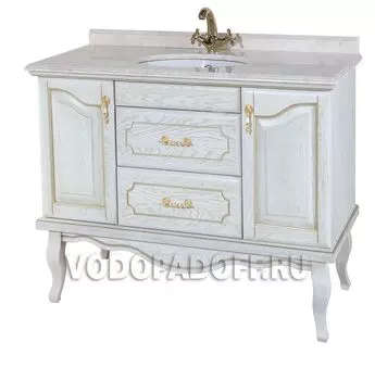 Тумба с раковиной Bellezza Рим 110, белый