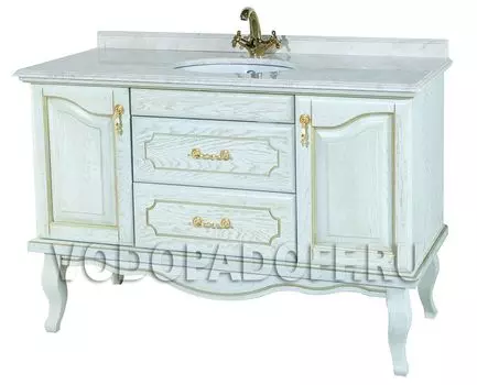 Тумба с раковиной Bellezza Рим 120, белый