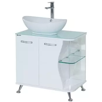 Тумба с раковиной Bellezza Рио 70 L, белый