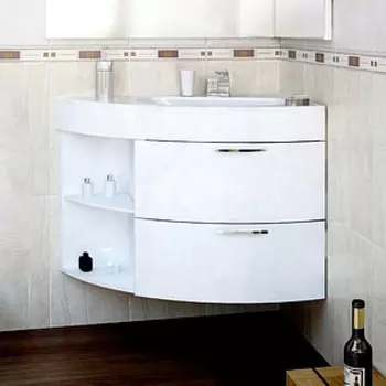 Тумба с раковиной De Aqua Трио Люкс (R, L)