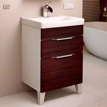 Тумба с раковиной EcoGreen Рондо 60, венге