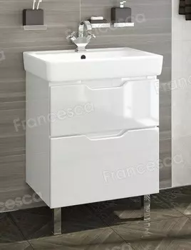 Тумба с раковиной Francesca Duo Plus 60 напольная