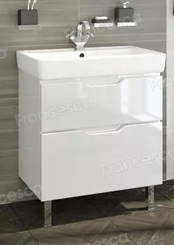 Тумба с раковиной Francesca Duo Plus 80 напольная