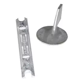 Аноды алюминиевые Yamaha 60-90. Tecnoseal KITY60-90AL