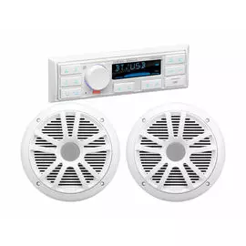 Морская аудиосистема 1DIN BOSS MCK500WB.6 (комплект2) MCK500WB.6